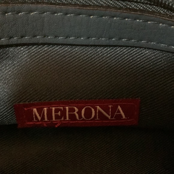 Merona Dark Blue Crossbody - Picture 3 of 4